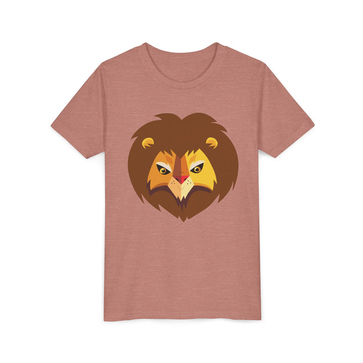 Lion Wild Faces Youth Soft Shirt