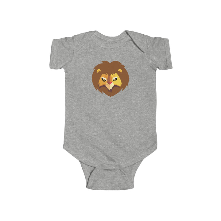 Lion Wild Faces Baby Soft Bodysuit