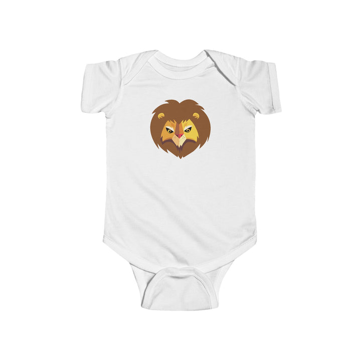 Lion Wild Faces Baby Soft Bodysuit