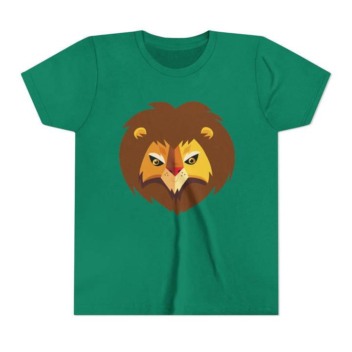 Lion Wild Faces Youth Soft Shirt