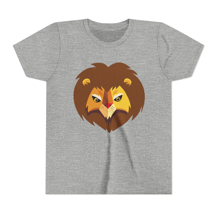 Lion Wild Faces Youth Soft Shirt