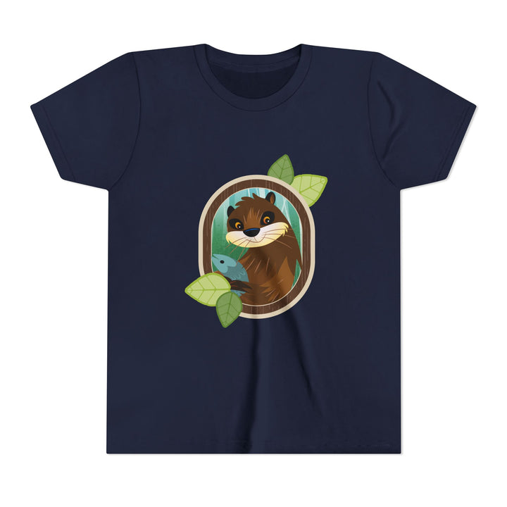Otter Portrait of Nature Youth Soft Shirt