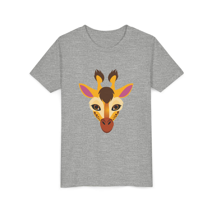 Giraffe Wild Faces Youth Soft Shirt