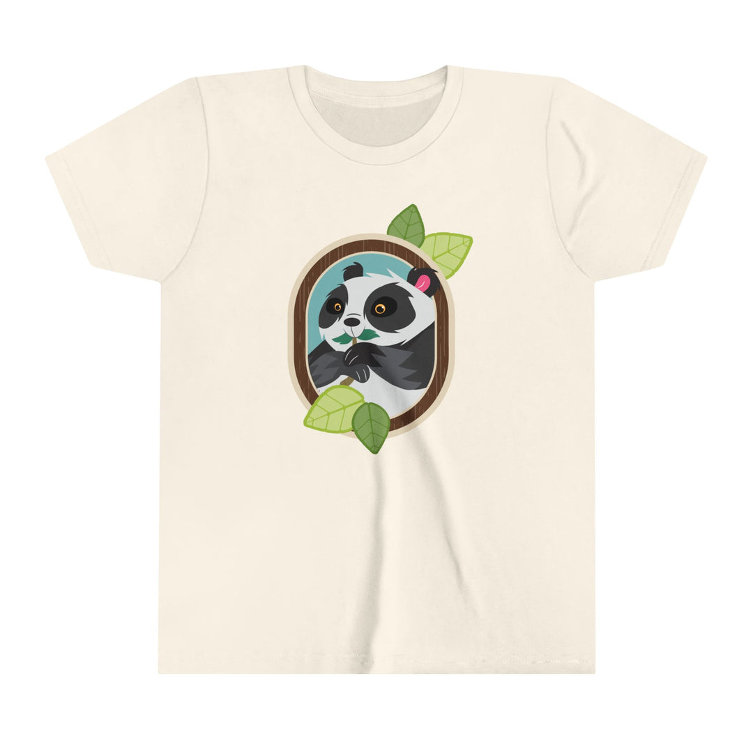 Panda Portrait of Nature Youth Soft Shirt