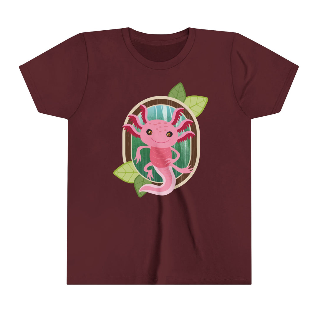 Axolotl Portrait of Nature Youth Soft Shirt