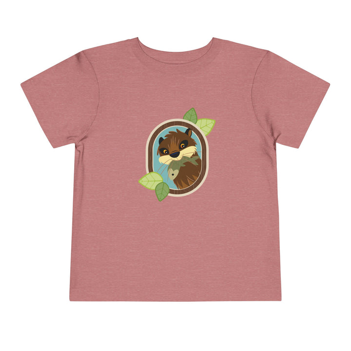 Otter Portrait of Nature Toddler Soft Shirt