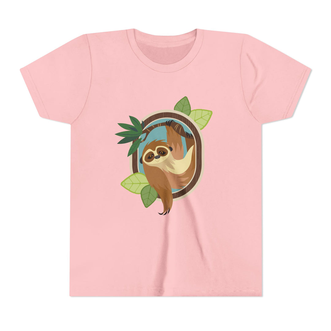 Sloth Portrait of Nature Youth Soft Shirt