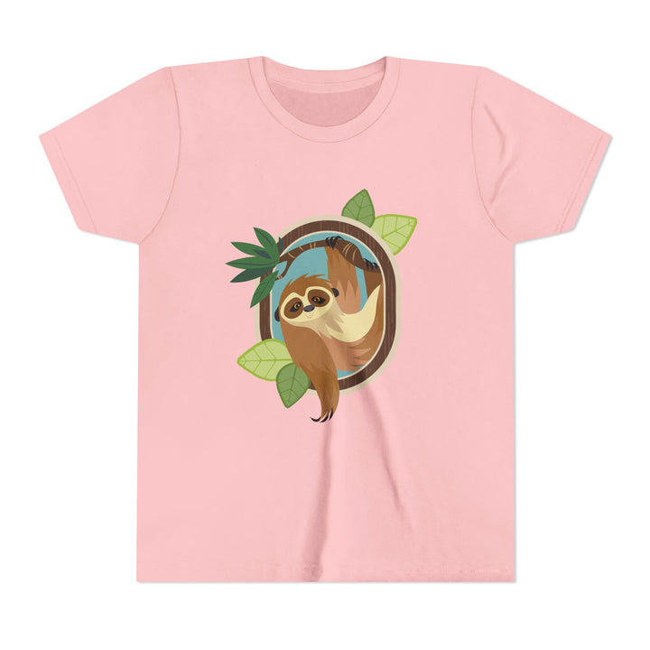 Sloth Portrait of Nature Youth Soft Shirt
