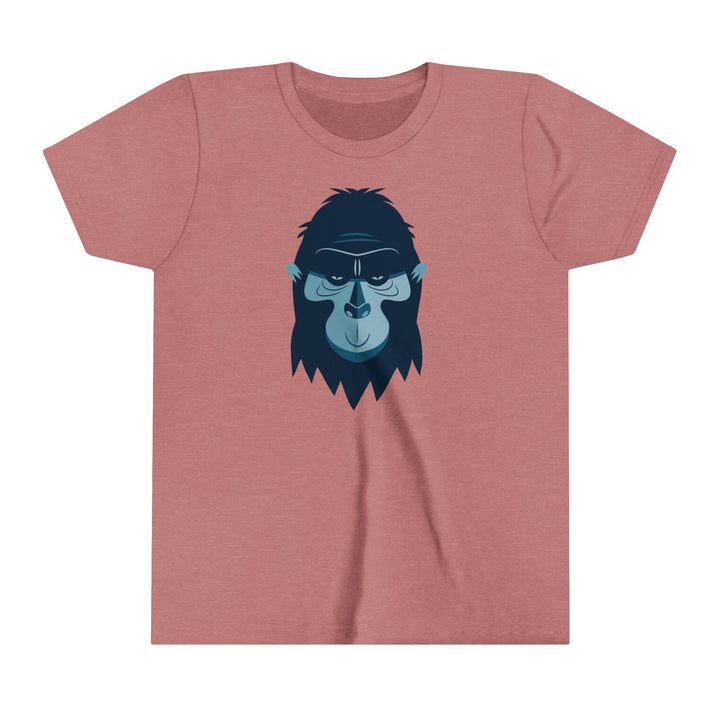 Gorilla Wild Faces Youth Soft Shirt