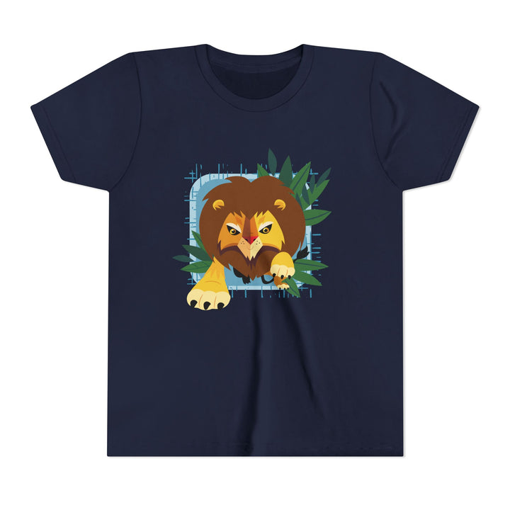 Lion In Your Face Youth Soft Shirt