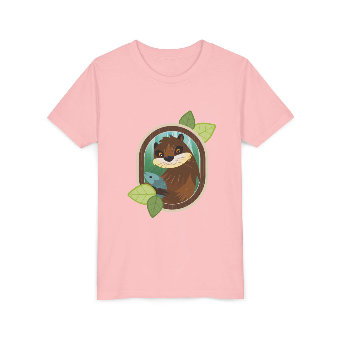 Otter Portrait of Nature Youth Soft Shirt