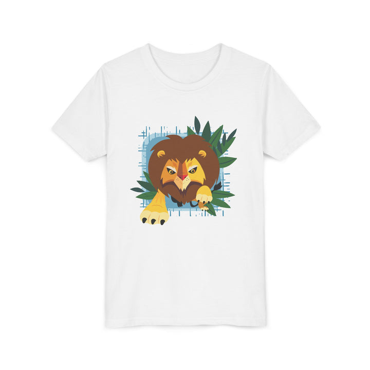 Lion In Your Face Youth Soft Shirt