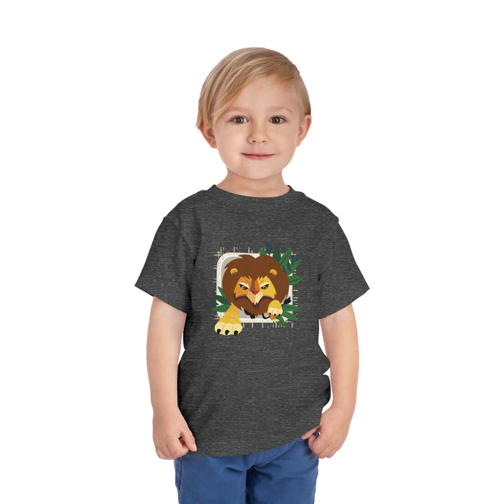 Lion In Your Face Toddler Soft Shirt