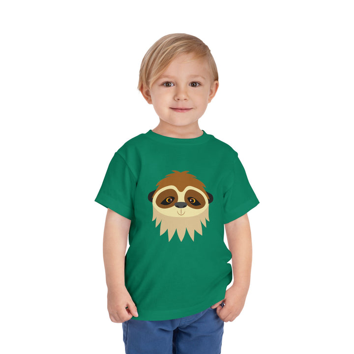 Sloth Wild Faces Soft Shirt - Toddler
