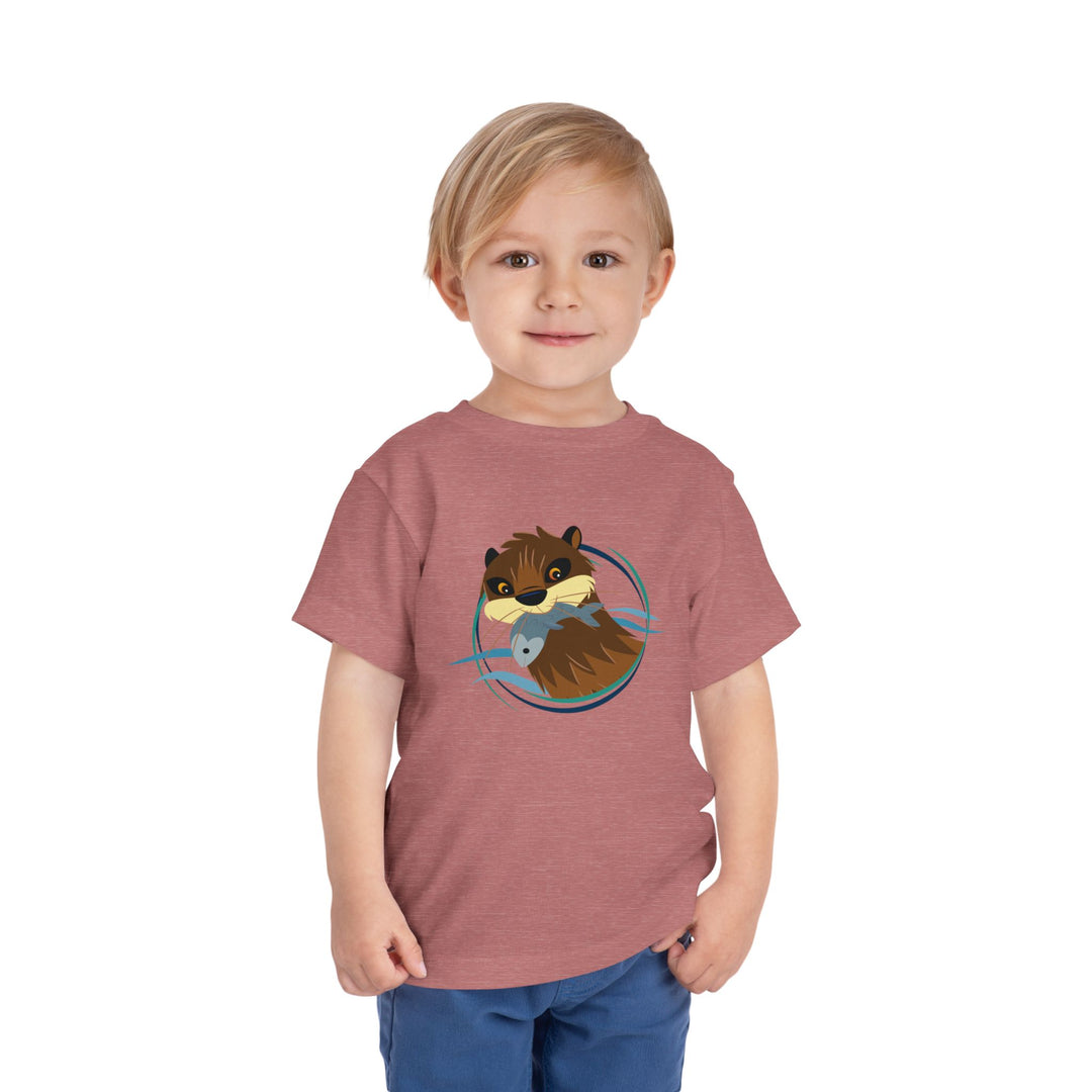Otter Fishing Soft Shirt - Toddler