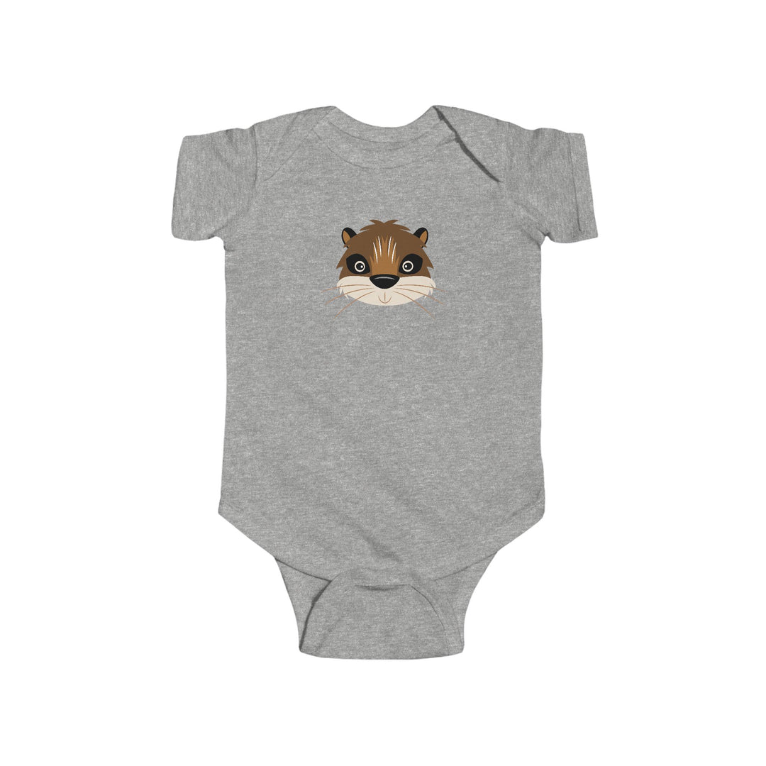 Otter Wild Faces Baby Bodysuit