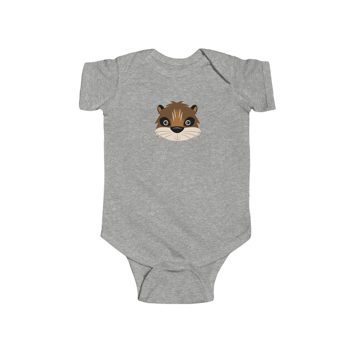 Otter Wild Faces Baby Bodysuit