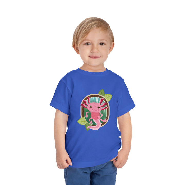 Axolotl Portrait of Nature Toddler Soft Shirt