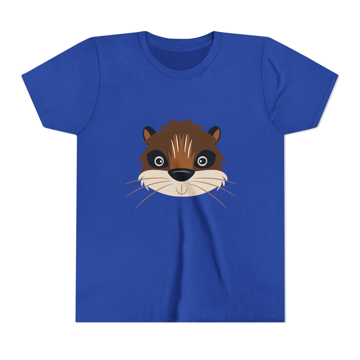 Otter Wild Faces Youth Soft Shirt