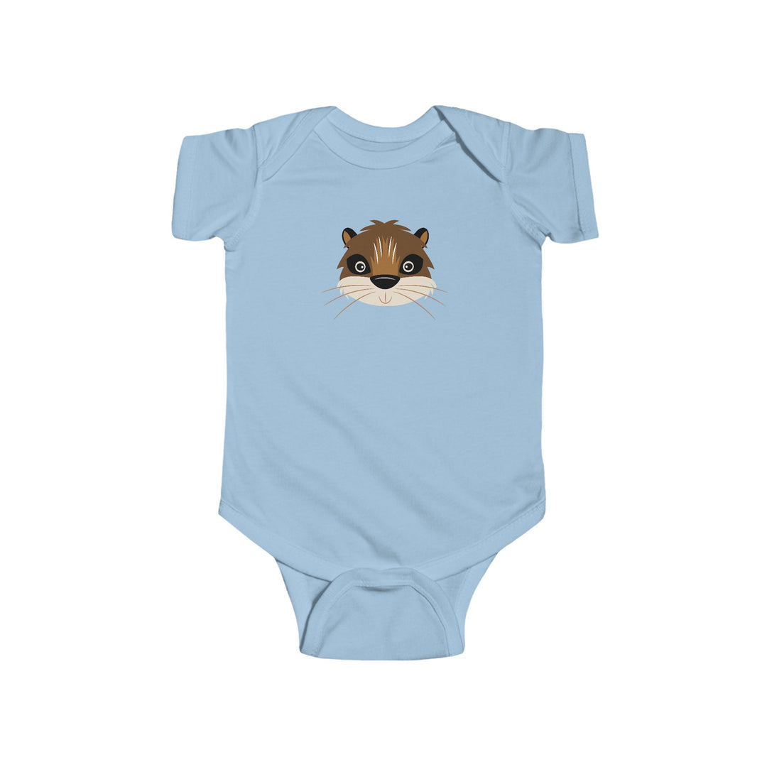 Otter Wild Faces Baby Bodysuit