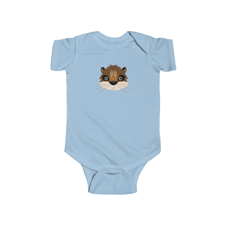 Otter Wild Faces Baby Bodysuit