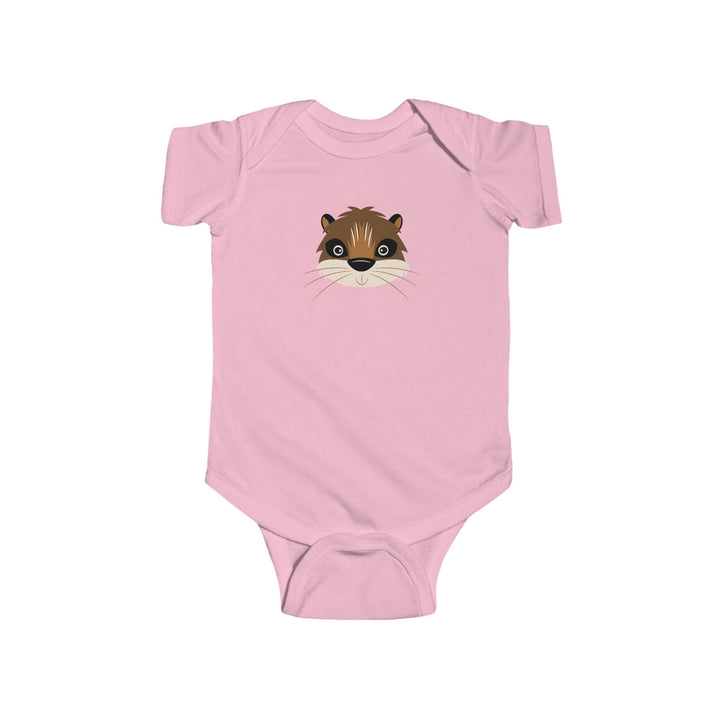 Otter Wild Faces Baby Bodysuit