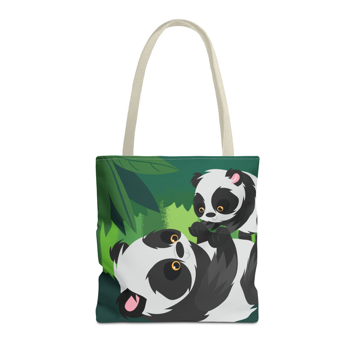 Panda Family Wild Tote Bag