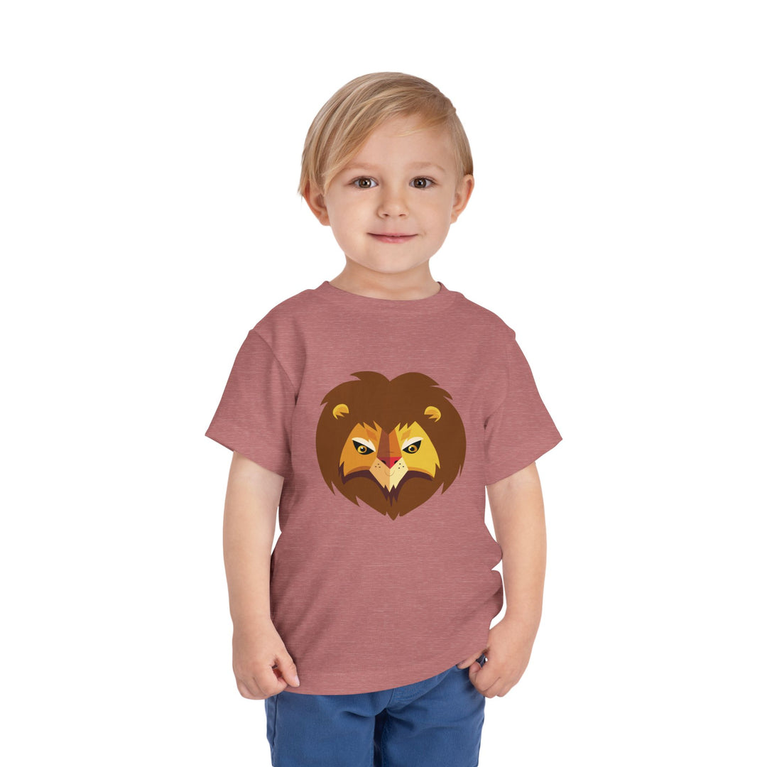 Lion Wild Faces Toddler Soft Shirt