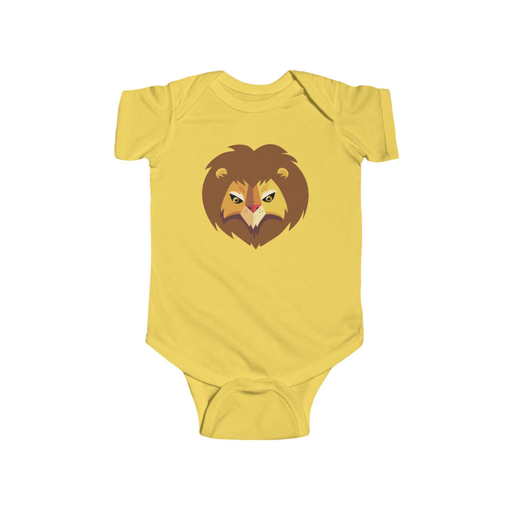 Lion Wild Faces Baby Soft Onesie