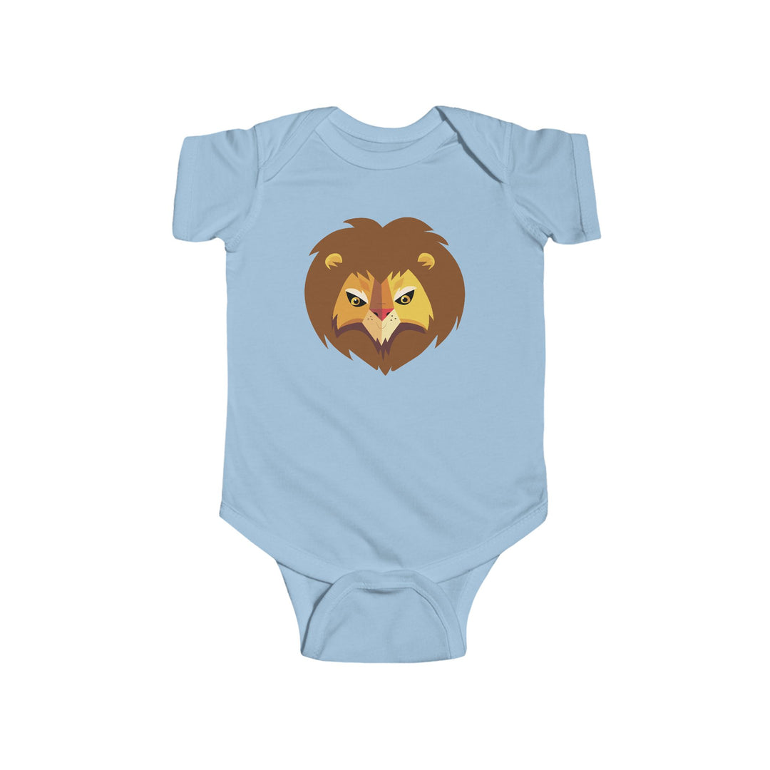 Lion Wild Faces Baby Soft Onesie