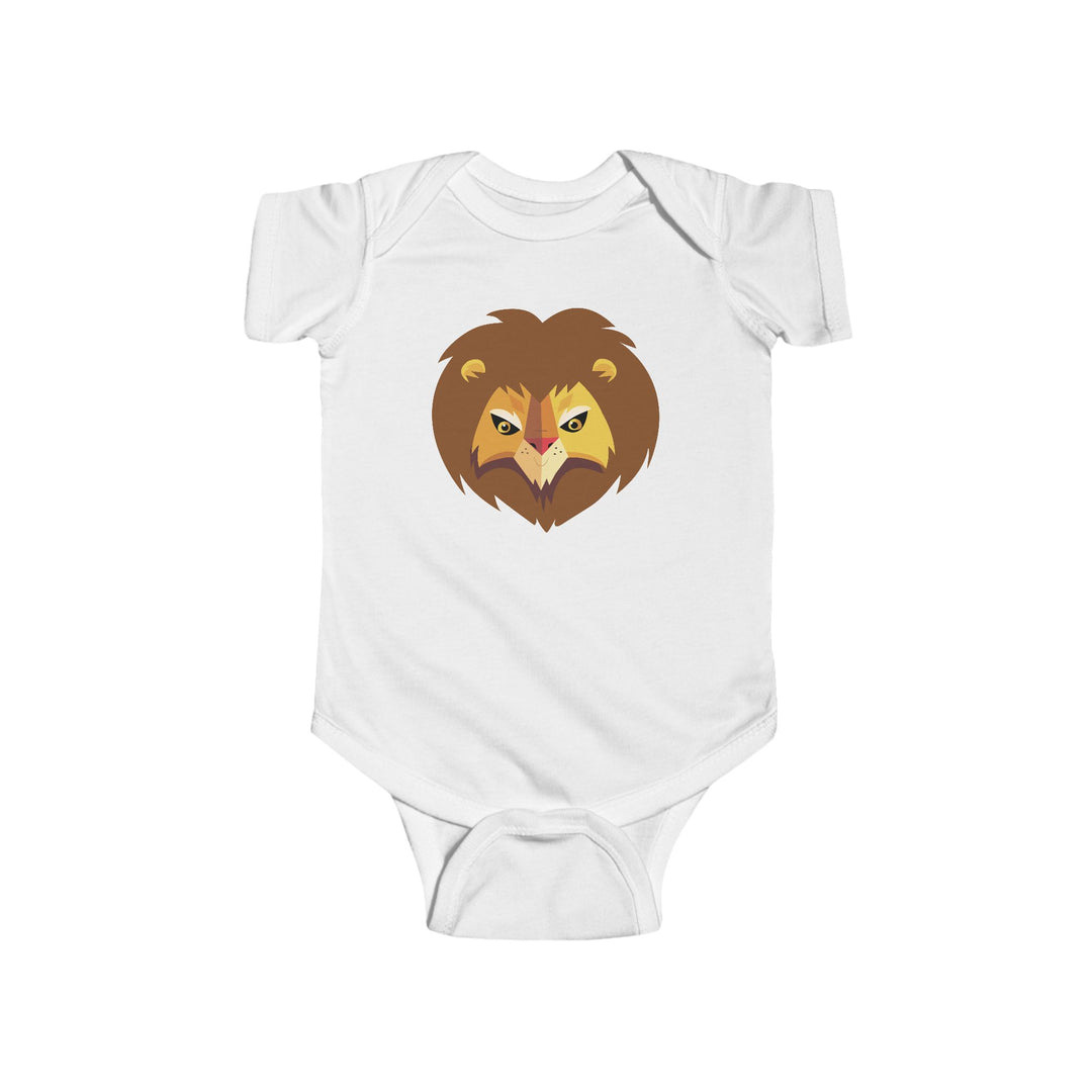 Lion Wild Faces Baby Soft Onesie