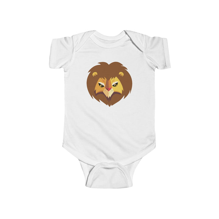 Lion Wild Faces Baby Soft Onesie