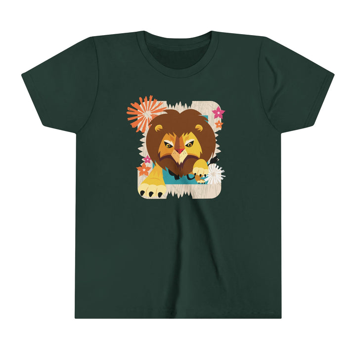 Lion Firework Youth Soft Shirt