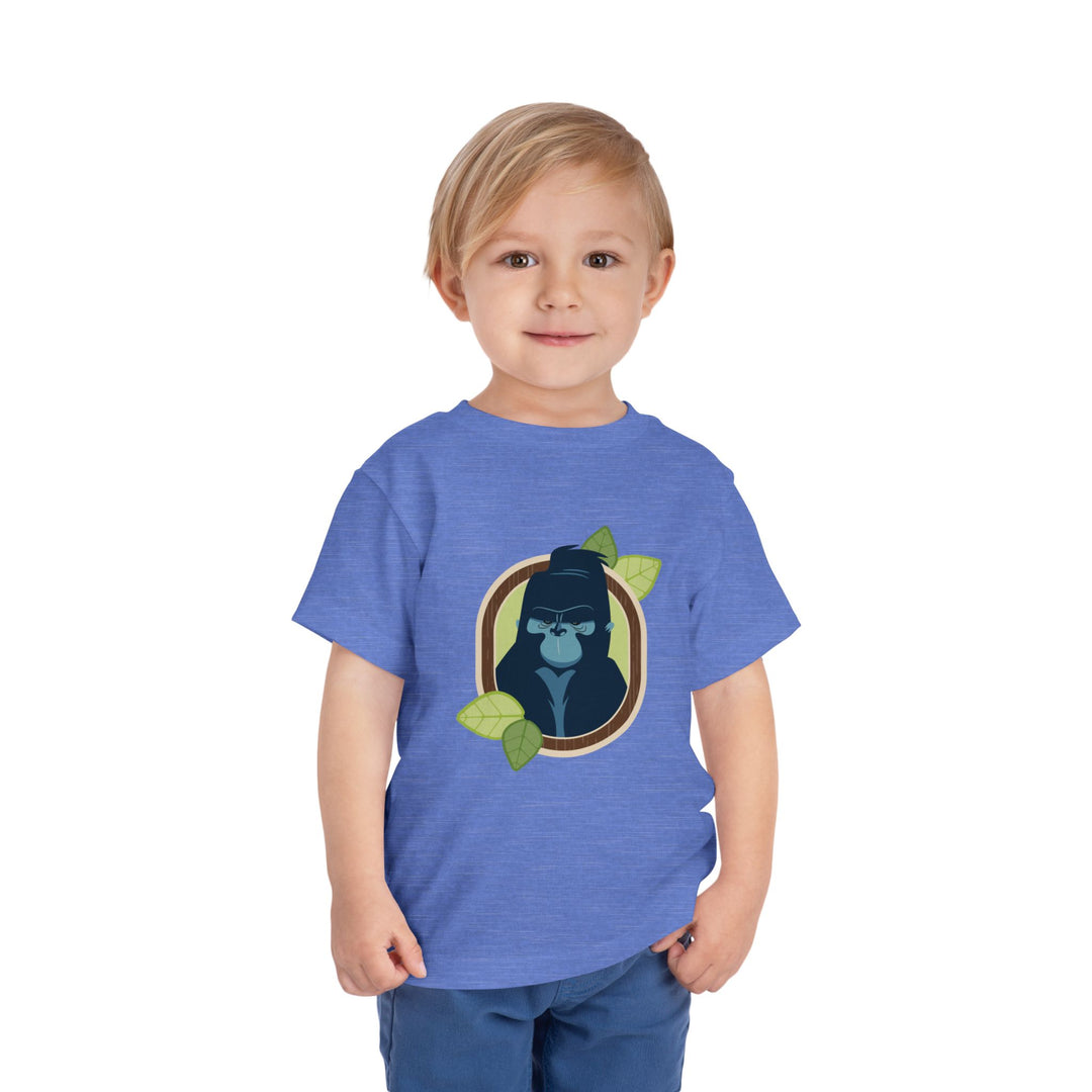 Gorilla Portrait of Nature Toddler Soft Shirt