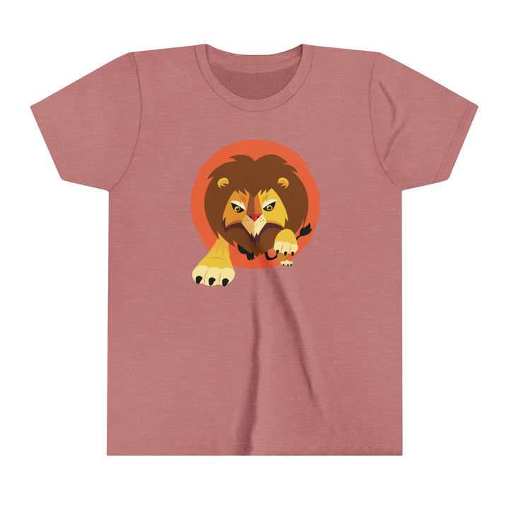 Lion Sunset Youth Soft Shirt