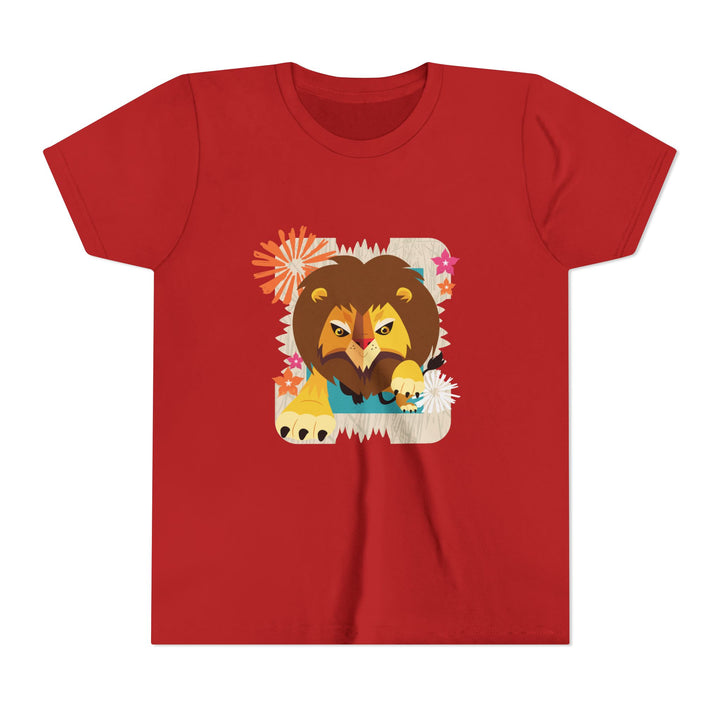 Lion Firework Youth Soft Shirt