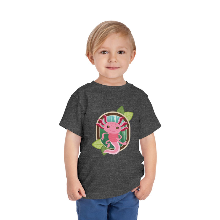 Axolotl Portrait of Nature Toddler Soft Shirt