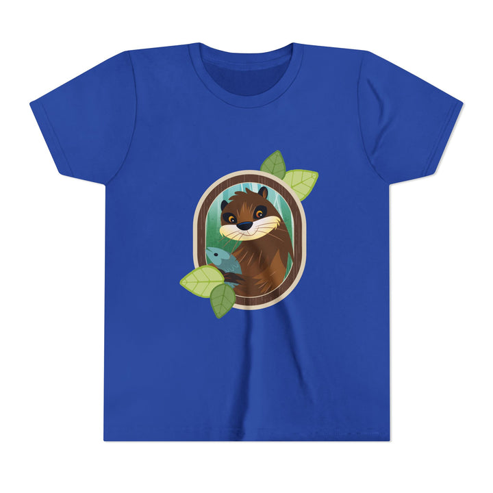 Otter Portrait of Nature Youth Soft Shirt