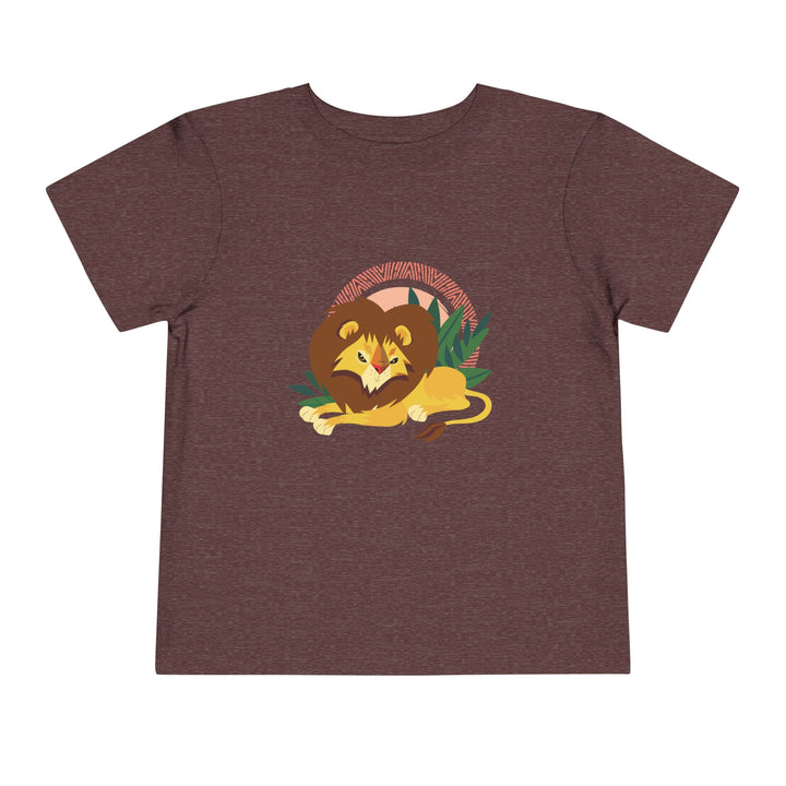 Lion Lounging Halo Toddler Soft Shirt