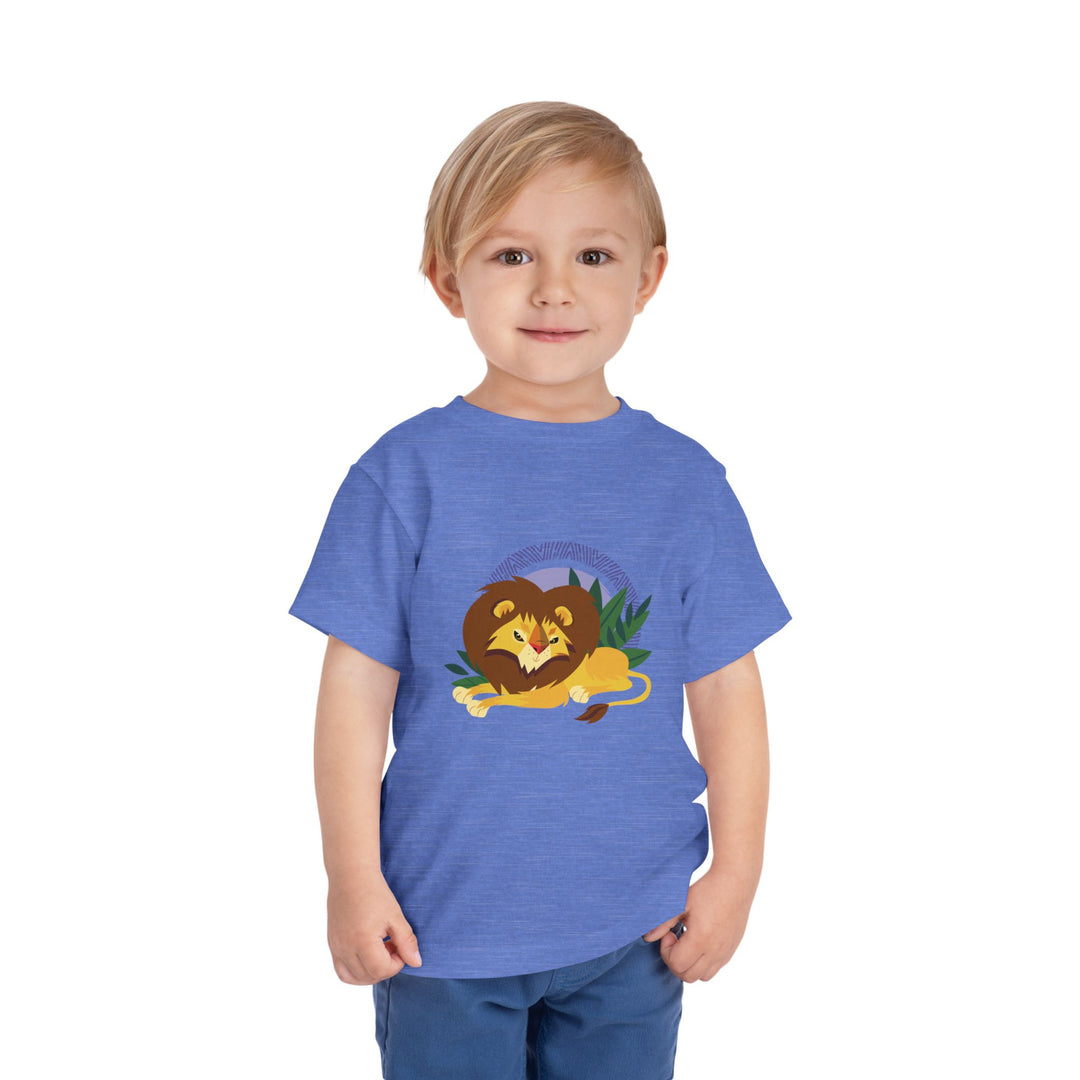 Lion Lounging Halo Toddler Soft Shirt