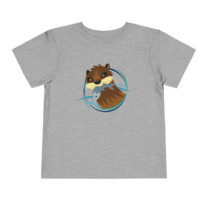 Otter Fishing Soft Shirt - Toddler