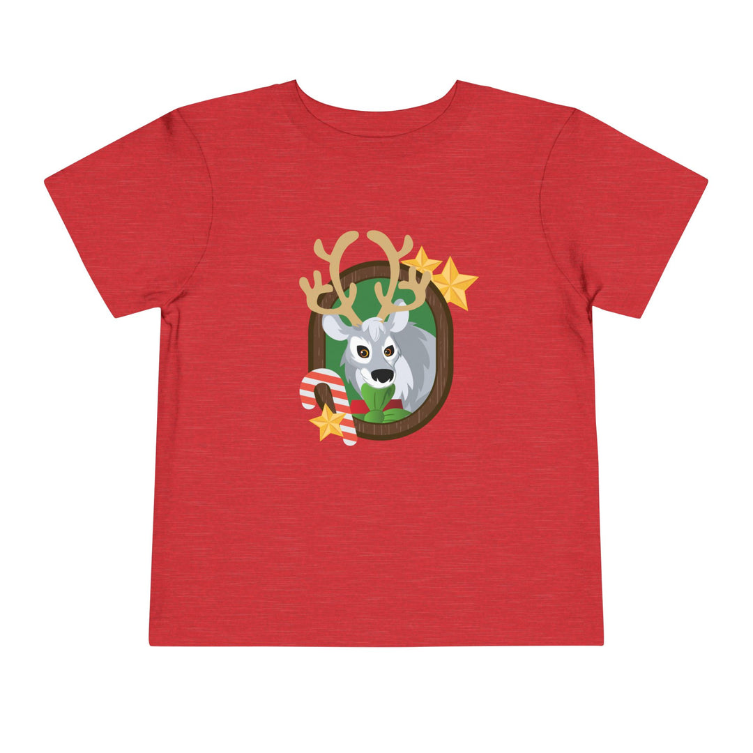 Reindeer Portrait of Nature Toddler Soft Shirt