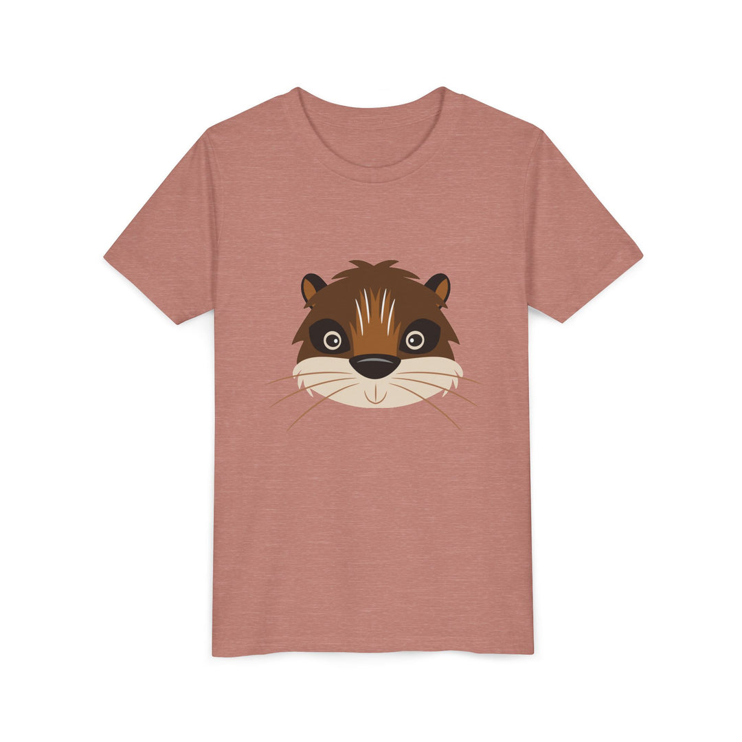 Otter Wild Faces Youth Soft Shirt