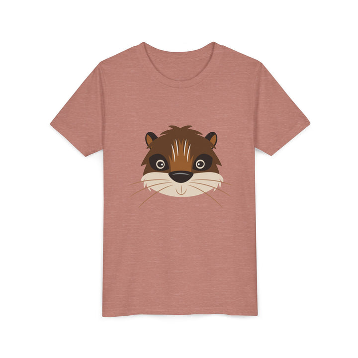 Otter Wild Faces Youth Soft Shirt