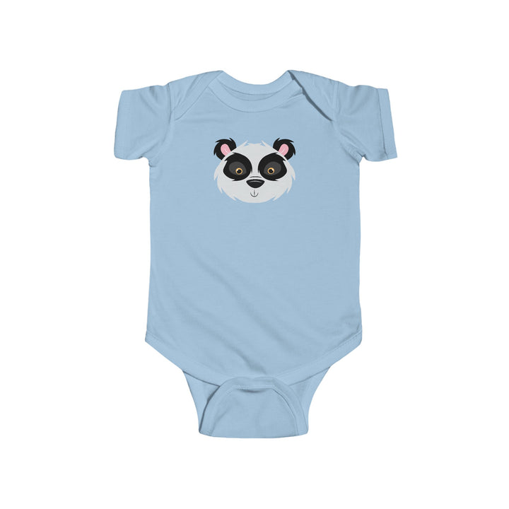Panda Wild Faces Soft Baby Bodysuit