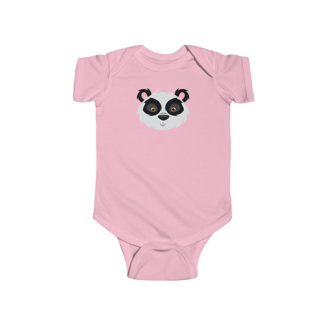 Panda Wild Faces Soft Baby Bodysuit