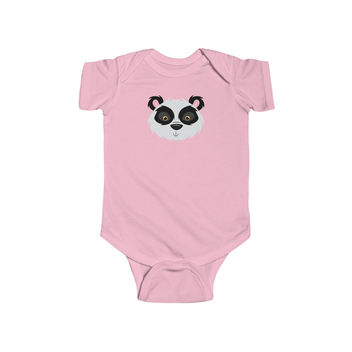 Panda Wild Faces Soft Baby Bodysuit
