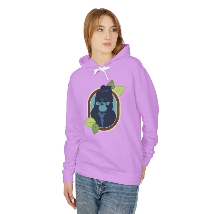 Gorilla Portrait of Nature Lightweight Hooded Sweatshirt - Adult