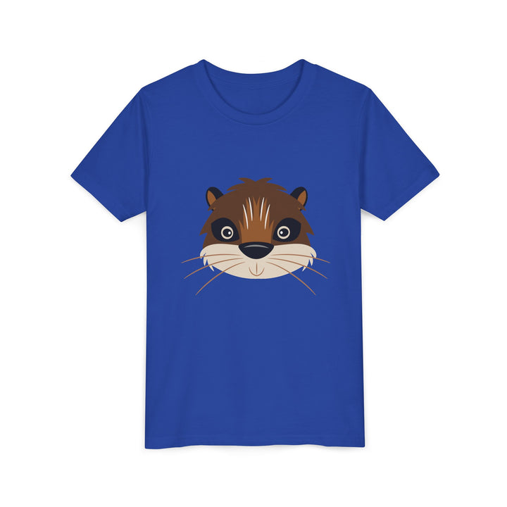 Otter Wild Faces Youth Soft Shirt