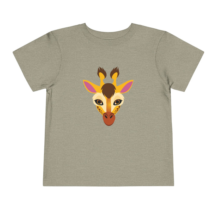 Giraffe Wild Faces Soft Shirt - Toddler